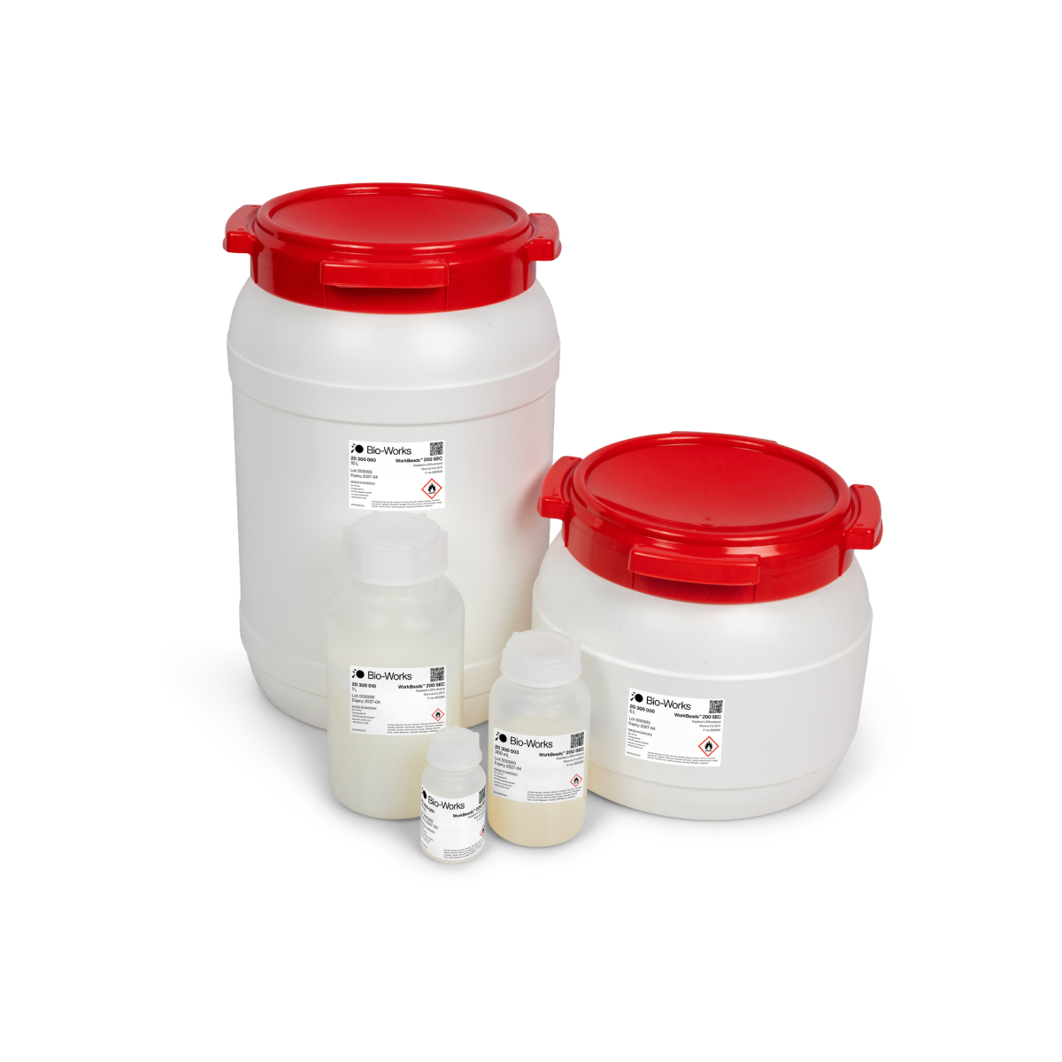 Size exclusion chromatography (SEC) resins BioWorks